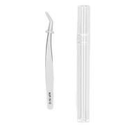 LMHHMIN Tweezer Eyelash Plant Grafting Hair Remover Tool Stainless Steel Slant Tip Tweezer