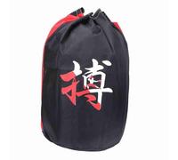 LMHHMIN Unisex Gym Sports Rope Bag Protectors Storage Backpack for Taekwondo Boxing (Protective Gear Bag with the Word Fight)