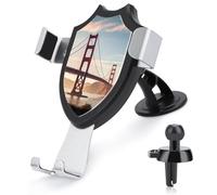 LMHLDSC Rotation Car Phone Mount Golden Gate Bridge Phone Holder for Car Dashboard Windshield Vent for All Phones, iPhone, Samsung