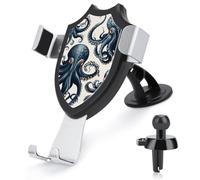 LMHLDSC Rotation Car Phone Mount Octopus Pattern Phone Holder for Car Dashboard Windshield Vent for All Phones, iPhone, Samsung