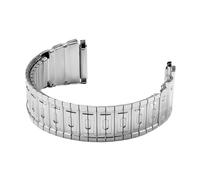 LMINGZE Elastic Watchband 18mm-23mm Adjustable width Stainless Steel Watch Strap Men Women Stretch Expansion Wristband Accessories(S)