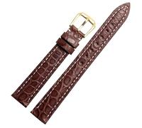 LMINGZE Genuine Leather Watch Band 12mm 14mm 16mm 18mm Women's Exquisite Watch Strap Universal Replacement Wristband