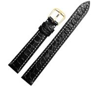 LMINGZE Genuine Leather Watch Band 12mm 14mm 16mm 18mm Women's Exquisite Watch Strap Universal Replacement Wristband