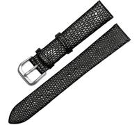 LMINGZE Retro Leather Watch Strap 18mm 20mm 22mm Stainless Steel Buckle Watch Band Universal Replacement Wristband(Black S,20mm)