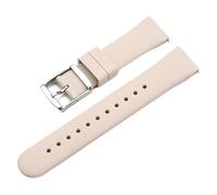 LMINGZE Rubber Watch Band 18mm 20mm 22mm Sports Silicone Strap Universal Quick Release Replacement Watchband Soft(Light Pink_18mm)