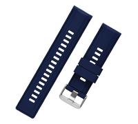 LMINGZE Silicone Watch Band 18mm 20mm 22mm Rubber Watch Strap Universal Quick Release Replacement Bracelet Sports Soft(Dark Blue,22mm)