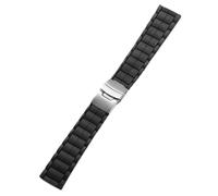 LMINGZE Silicone Watch Band 20mm 22mm Rubber Bracelet Universal Quick Release Replacement Strap Sports Soft(22mm)