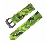 LMINGZE Silicone Watch Band 20mm 22mm Sports Strap Quick Release Replacement Watchband Soft(Camo Light Green,20mm)
