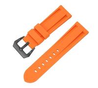 LMINGZE Silicone Watch Band 20mm 22mm Sports Strap Quick Release Replacement Watchband Soft(Orange,22mm)