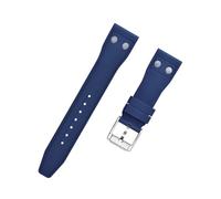 LMINGZE Silicone Watch Strap Sports Universal Rubber Bracelet 20mm 21mm 22mm Quick Release Replacement Watchband(Dark Blue,22mm)