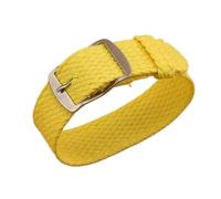 LMINGZE Woven Canvas Watch Band 18mm 20mm 22mm Quick Release Replacement Bracelet Men Women Universal Sport Strap(Yellow,18mm)