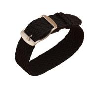 LMINGZE Woven Canvas Watch Band 18mm 20mm 22mm Quick Release Replacement Bracelet Men Women Universal Sport Strap(Black,22mm)