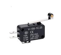 Lmit Switch Micro Switch Limit Switch Travel Switch Silver Contact Momentary Self-Reset Switch V-15 V-151 V-152 V-153 V-154 V-155 V-156-1C25 Switches (Color : V-156-1c25)