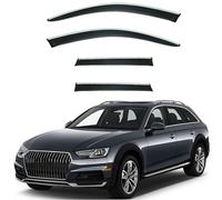 LMJCH Car Rain Deflectors,Deflector Shield,Window Visor Guard Rain Strip,for Audi A4 Wagon MK5-B9 2016+ Durable Wind Deflectors External Accessories