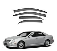 LMJCH Car Rain Deflectors,Deflector Shield,Window Visor Guard Rain Strip,for Cadillac STS MK1 2004-2011 Durable Wind Deflectors External Accessories