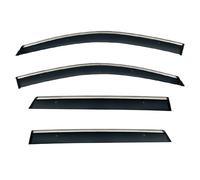 LMJCH Car Rain Deflectors,Deflector Shield,Window Visor Guard Rain Strip,for Fiat Freemont MK1 2008-2020 Durable Wind Deflectors External Accessories