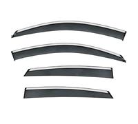 LMJCH Car Rain Deflectors,Deflector Shield,Window Visor Guard Rain Strip,for Infiniti QX50 MK1-J50 2008-2013 Durable Wind Deflectors External Accessories