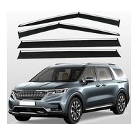 LMJCH Car Rain Deflectors,Deflector Shield,Window Visor Guard Rain Strip,for Kia Carnival MK4-KA4 2021+ Durable Wind Deflectors External Accessories