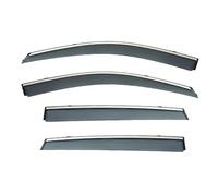 LMJCH Car Rain Deflectors,Deflector Shield,Window Visor Guard Rain Strip,for Renault Samsung QM5 MK1-HY 2007-2016 Durable Wind Deflectors External Accessories