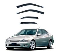 LMJCH Car Rain Deflectors,Deflector Shield,Window Visor Guard Rain Strip,for Toyota Altezza MK1 SXE10 1999-2005 Durable Wind Deflectors External Accessories