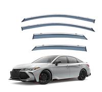 LMJCH Car Rain Deflectors,Deflector Shield,Window Visor Guard Rain Strip,for Toyota Avalon MK5-XX50 2019+ Durable Wind Deflectors External Accessories