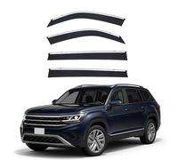 LMJCH Car Rain Deflectors,Deflector Shield,Window Visor Guard Rain Strip,for VW Teramont MK1-CA1 2017+ Durable Wind Deflectors External Accessories