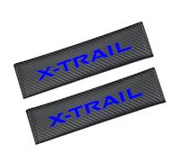 LMJCH Car Seat Belt Cushions,Seat Belt Shoulder Pads,Comfort And Style Seat Belt Protectors,for Nissan X-Trail Shoulder Protection Pads,B-Blue