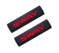 LMJCH Car Seat Belt Cushions,Seat Belt Shoulder Pads,Comfort And Style Seat Belt Protectors,for Nissan Sway Shoulder Protection Pads,B-Red