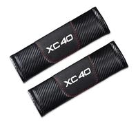 LMJCH Car Seat Belt Cushions,Seat Belt Shoulder Pads,Comfort And Style Seat Belt Protectors,for Volvo XC40 Shoulder Protection Pads,B-White