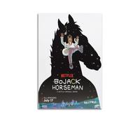 LMJUSNEFNC Anime TV Series Bojack Horseman Poster Poster Decorative Painting Canvas Wall Posters And Art Picture Print Modern Family Bedroom Decor Posters 08x12inch(20x30cm)