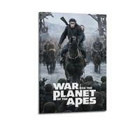 LMJUSNEFNC Movie Rise of The Planet of The Apes Poster Poster Decorative Painting Canvas Wall Posters And Art Picture Print Modern Family Bedroom Decor Posters 12x18inch(30x45cm)