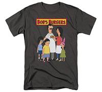 LMLXYZ Men's Bob's Burgers Bob and Family T Shirt M Black
