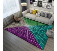 LMLZRL Outdoor 3D Visual Carpet Large Carpets for Waterproof, Machine Washable Patio Rugs Carpet with Nlip Bottom,Floor protection,Soundproof carpet,Decorative flooring, anti slip and wear-resistant.