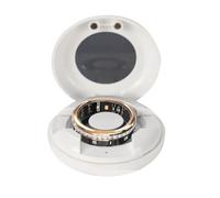 LMLZRL Smart Ring Fitness Tracker Sleep Tracking Heart Rate Monitor Pedometer, Waterproof Activity Tracker Fitness Ring Steps Counter, Gesture Controls for Short Video and Taking a Photo