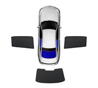 Lmmdhi Car Window Sunshade for KIA Picanto MORNING TA 2011-2017,Heat Insulation Sunshade,Sun Protection Sun Visor,Black-Black-2*Rear+Tailgate window