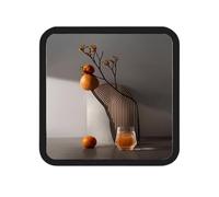 LMMDHUSV Folding Bathroom Mural Wall Shelf Over-The-Toilet Waterproof Clothes Folding Storage Box, Bathroom Wall Mounted Clothes Storage Cabinet Vase Plant Painting Hanging Decorative Storage,F