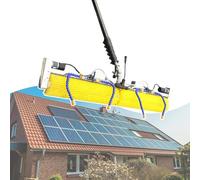 LMMIAOZ Electric Solar Panel Cleaning Brush With Extendable Handle For Strong Cleaning Power, Water Fed Telescopic Pole Kit, Outdoor Washing Tool,8M/26.2Ft