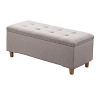 LMMIAOZ Folding Storage Footstool Bench Multi functional Seat & Blanket Box Shoe Changing Stool Space Saving Storage Solution for Home & Bedroom nization