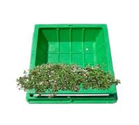 LMMIAOZ Heavy-Duty Septic Tank Lid Removable Invisible Manhole Cover for Yard/Park/PavementRound Embedded Inspection Drain Cover (B50*50CM/19.7 * 19.7IN)