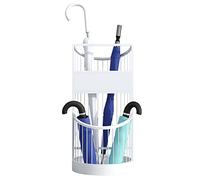 LMMIAOZ Metal Umbrella Stand Holder with Removable Drip Tray and Hollow out Design