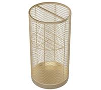 LMMIAOZ Metal Umbrella Stand with Hollow Out Design 2 Tier Umbrella Holder and Drip Tray Stylish Umbrella Rack for Home and Office