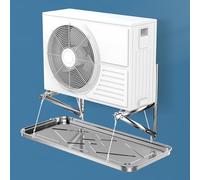 LMMIAOZ Stainless Steel Condensate Drain Pan Air Conditioner Drip Tray,universal Outdoor Window Ac Drip Cushion Water Collecting Drainage Pan, No Leak Hvac Drip Drain, for Split