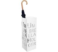 LMMIAOZ umbrella stands indoor Umbrella Stand Hollowed-Out Design Rectangular Metal Umbrellas Storage Rack Quick-Dry Umbrella Stand For Hotel Lobby Corner Entryway Indoor umbrel