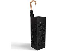 LMMIAOZ umbrella stands indoor Umbrella Stand Hollowed-Out Design Rectangular Metal Umbrellas Storage Rack Quick-Dry Umbrella Stand For Hotel Lobby Corner Entryway Indoor umbrel