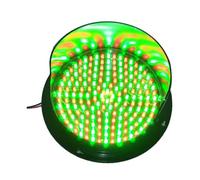 LMMIAOZ Wall-mounted Traffic Signal, Red/green/yellow Stop Light, IP67 Protection, Completely Waterproof, for Toll Booths, Shopping Centres, Parking Lanes(Two-colour,200mm-24V)