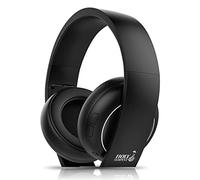 Lmminer Adaptive Noise Reduction Over-Ear Headphones Wireless Bluetooth 5.0 Foldable Hi-Fi Stereo Deep Bass Headset with Mic, Memory Foam Earcups, 40Mm Neodymium Drivers,Black