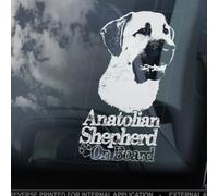 LMMIXEE Anatolian Shepherd on Board Stickers Car Decal Window Decal Anatolian Shepherd Dog Sign Decal Dog Mom Dad Vinyl Die Cut Decals Funny Dog Bumper Stickers Anatolian Shepherd Gift