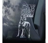 LMMIXEE Cane Corso on Board Stickers Car Decal Window Decal Beware of The Dog Italian Mastiff Sign Decal Dog Mom Dad Vinyl Die Cut Decals Funny Dog Bumper Stickers Cane Corso Gift
