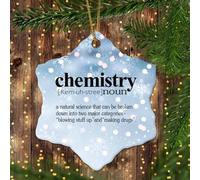 Lmmixee Chemistry Definition Typography Christmas Ornaments Chemistry Christmas Tree Decorations Personalized Christmas Ornaments 2023 Christmas Stocking Filling Anniversary Birthday Gift