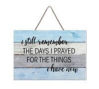 LMMIXEE Funny Wooden Pallet Sign I Still Remember The Days Wood Signs 8x12 inch Family Wall Decor Farmhouse Decor Wall Art Hanger for Home Bedroom Living Room Wedding Gifts